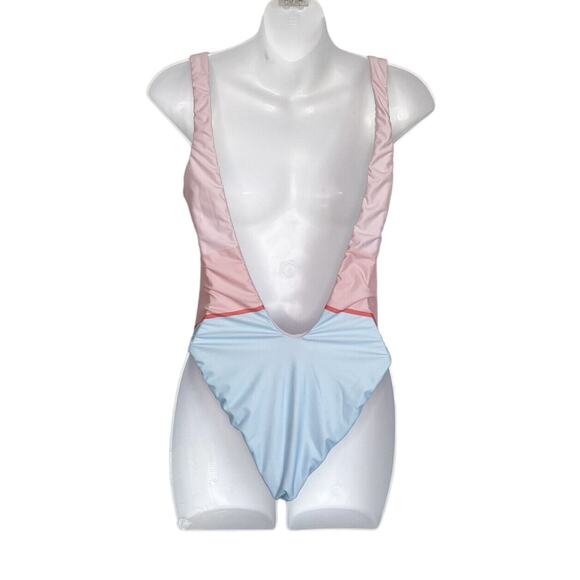 Bikini Lab Swim Womens Size Small Pineapple One Piece Swim Suit Soft Padding NEW - Picture 3 of 16